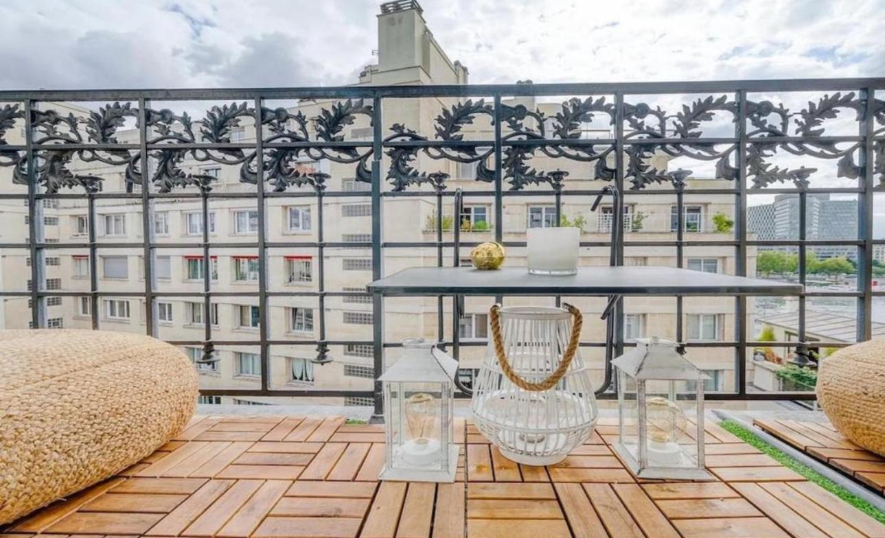 Quai De Seine Tour Eiffel Trocadero Leilighet Paris Eksteriør bilde